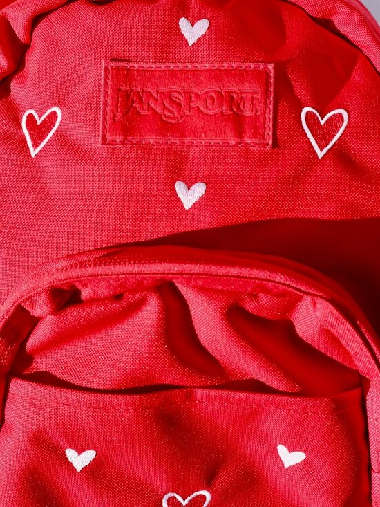 JanSport Half Pint Miniature Bag - Red Party Hearts main image 7